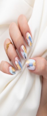 woman-s-hand-with-fashionable-nails-holding-fabric_113876-500